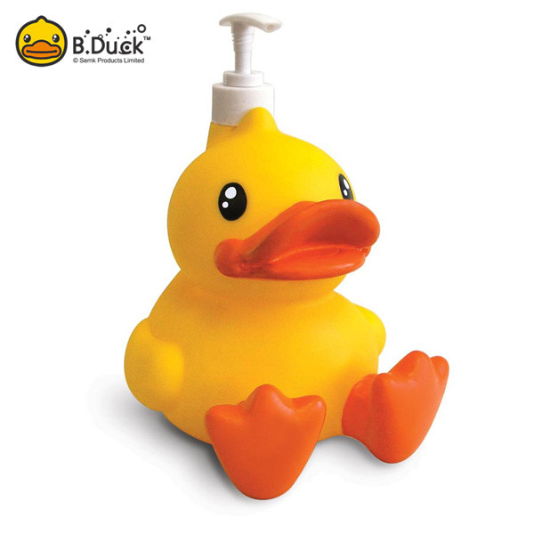 Lightweight Duck Soap Dispenser Press Type For Decoration 14.5×16×22cm