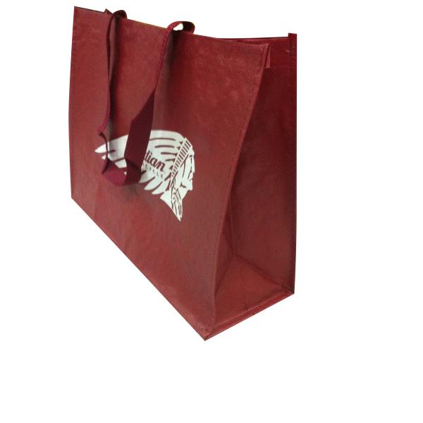 Custom OEM Fashion reusable 130grs PP woven with matte shopping bag In Europe Market