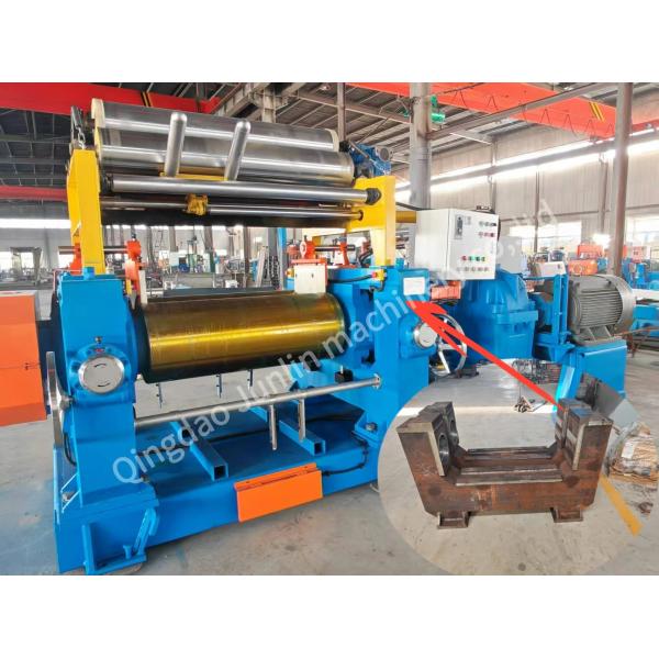 Reliable Rubber Mixing Mill Machine Frame / Rubber Machine Parts
