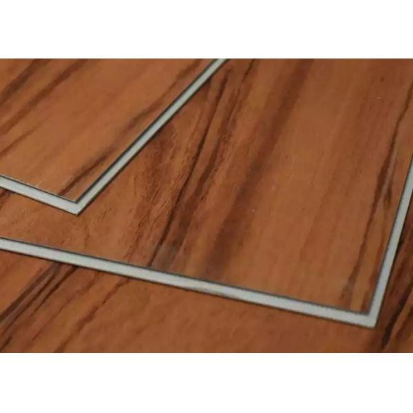 180x1220x4mm Wood Grain Click SPC Flooring Waterproof Plastic PVC Flooring