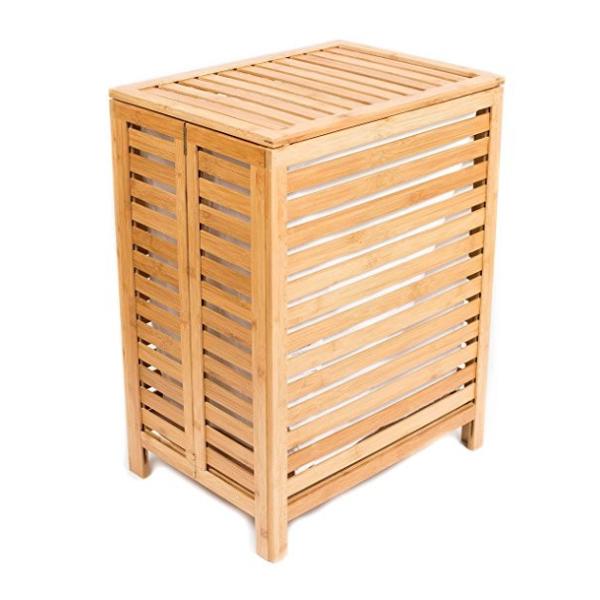Square Shaped Bamboo Storage Baskets Unique Laundry Organizer 2-50mm Thickness