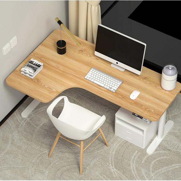 Height Adjustable Modern L Shape Stand Workbench Table for DIY Office Computer Desk