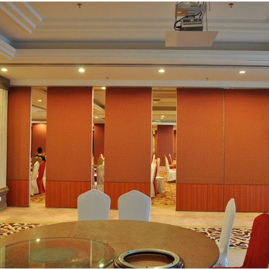 Fireproofing Movable Panel Walls 68cm Thickness For Office Building