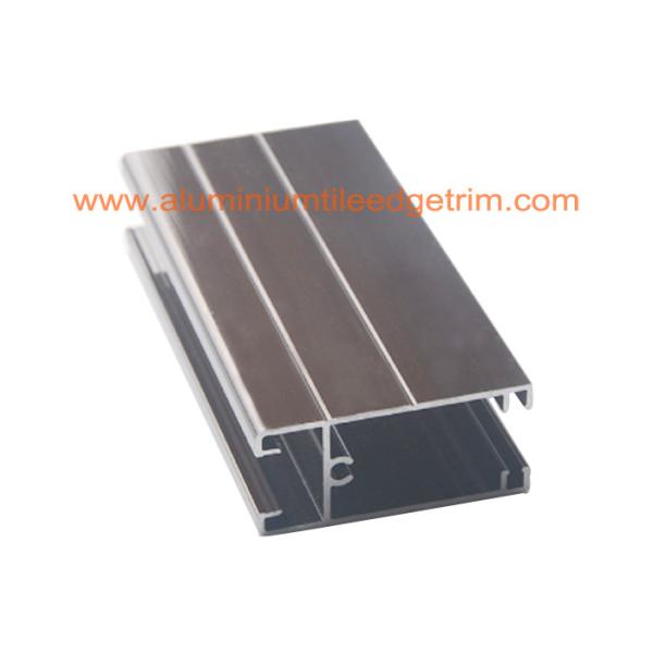 Hollow Powder Coated Aluminum Door Frame Extrusions For Building Project