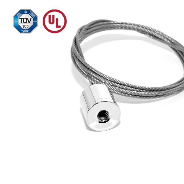 Adjustable Cable Hanging System Cable Gripper With Male Screw