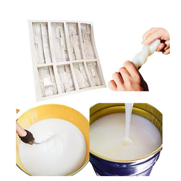 Food-Grade Addition Cure Silicone Moulding Rubber For Wall Tile Mold And Food Molds Making