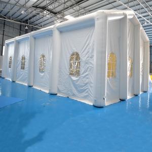 China Air Sealed PVC Tarpaulin Inflatable Event Tent 12mL*6mW*5mH Size on sale