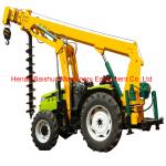 Electric Pole Installation Machine With Hand Earth Small Tractor China Brand