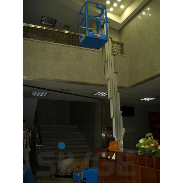 Hydraulic Aerial Work Platform 8 Meter Platform Height For Shopping Centers