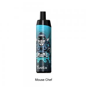 Cheap 5000 Puff Disposable Vape Shisha 14ml Ejuice 650mAh Battery Rechargeable Mouse Chef for Middle East Market for sale