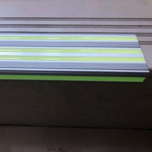 Cheap Waterproof Anti Slide Aluminum Stair Nosing Photoluminescent Egress Tile Step Treads for sale