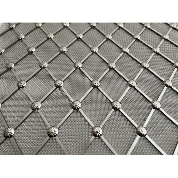 Corrosion Resistance Customizable Architecture Metal Mesh In Cabinets
