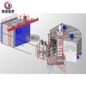 China Industrial Rotary Moulding Machine Professional Moulding Solution on sale