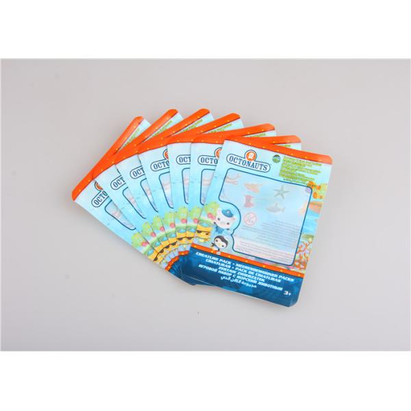 Multi Colored Custom Printed Packaging Bags 5X10 #00 LDPE Material