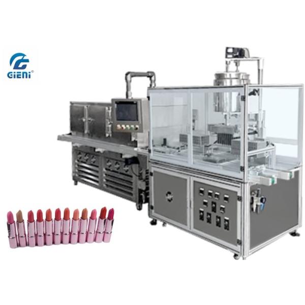Silicone Mould Lipbalm Filling Machine For Soft Viscosity Materials