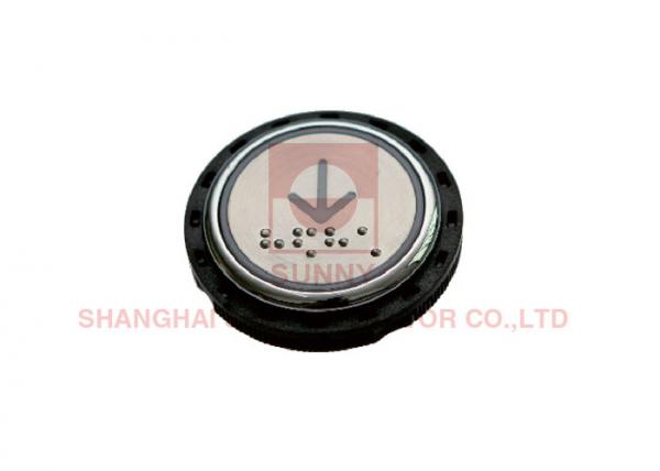 Quality Passenger Elevator Call Button Elevator Spare Parts Elevator Push Button / Thickness: 18.5MM wholesale