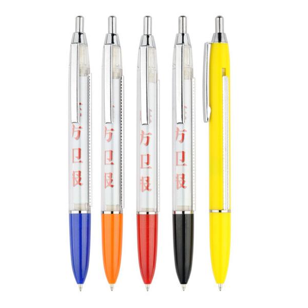 pullout promotional pen,CMYK printed gift ball pen,full color printed pen