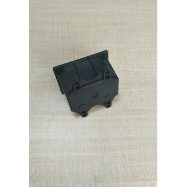 Black Injection Molded Plastic Parts Texturing Polished Surface Treatment