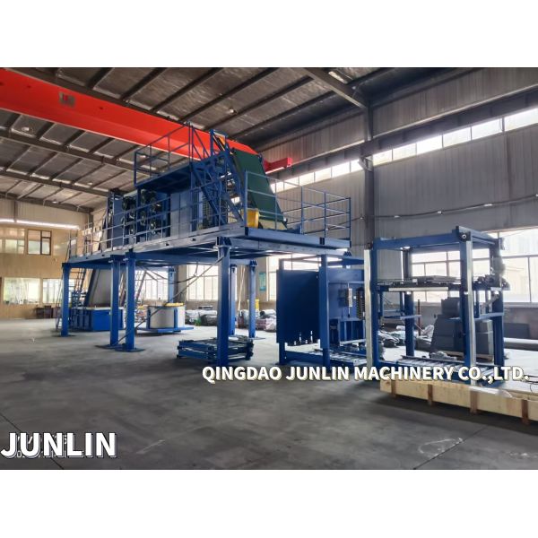 Overhead Type Batch Off Cooling Machine For Rubber Sheet After Mixing