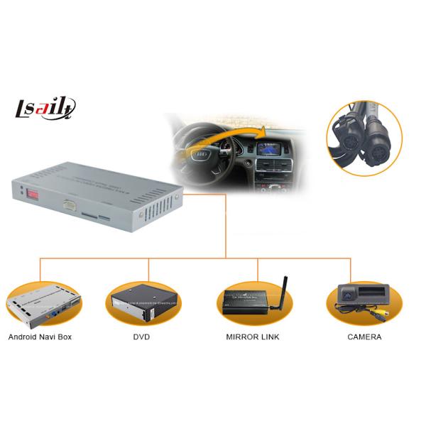 DC 9V - 12V Audi NISSAN Multimedia Interface With GPS Navigation Video Recorder