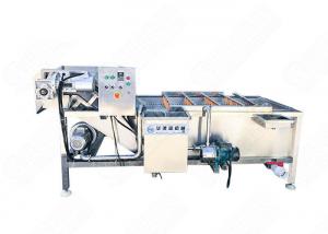 Cheap Adjustable Speed 490mm Vegetable And Fruit Washing Machine for sale