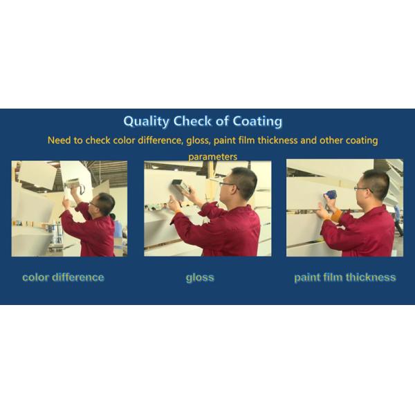 Akzo Nobel Coating 1.5-8.0mm Aluminium Exterior Wall Panels Customized Size Color