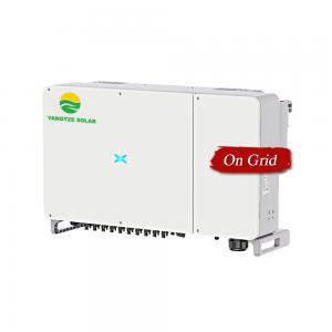 China 50KW On Grid Solar Power Inverter 3 Phases Output Power Efficiency 99% on sale
