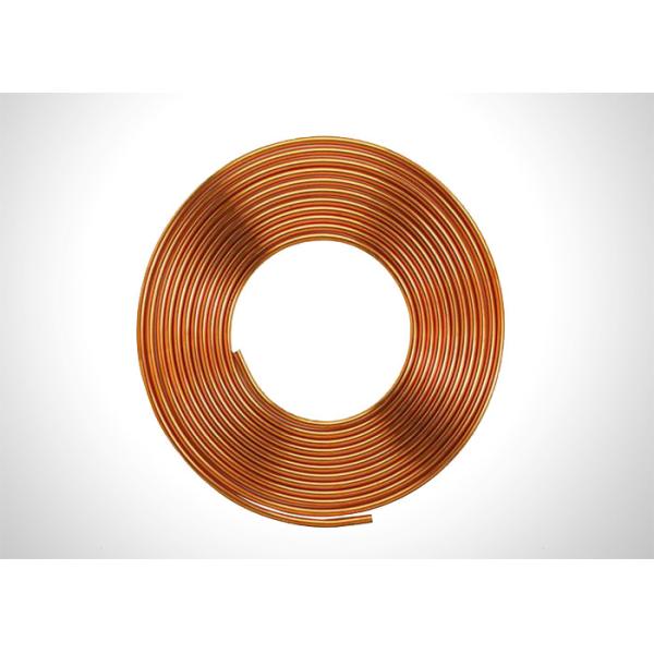 Anticorrosive 5/16 Copper Refrigeration Tubing Soft Annealed Pancake Coil Type