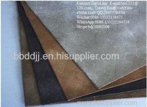 Cheap Soft finished pu artificial leather fabric for sale