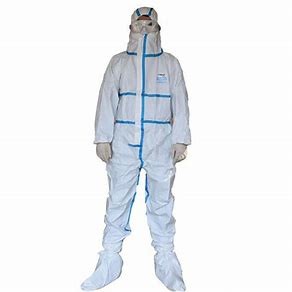 Chemical Protective Disposable Full Body Protection Suit Clothing