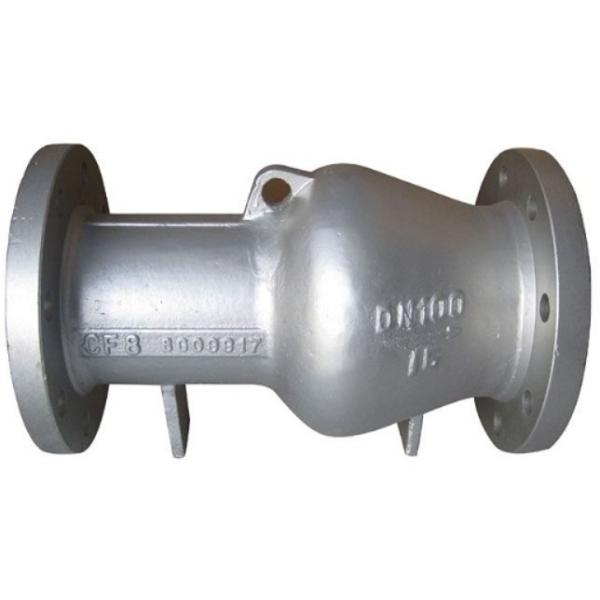 Axial Flow Cast Check Valve Venturi Port Low Noise Lower Water Hammer Damager