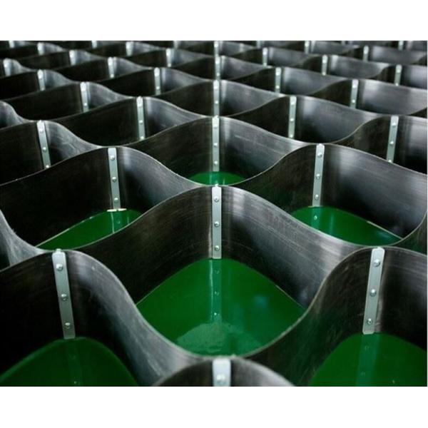 High Strength HDPE Riveted Geo Cell Grid Plastic Gravel Stabilizer For Patio