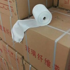 Cheap Acrylic Adhesive High Chemical Resistance Fiberglass Fabric Tape 0.1mm-2mm for sale
