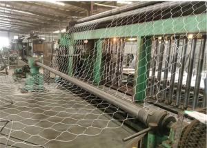 China Hexagonal Hole Weaving Type Gabion Wire Baskets 60 X 80mm For Retaining Wall Construction on sale