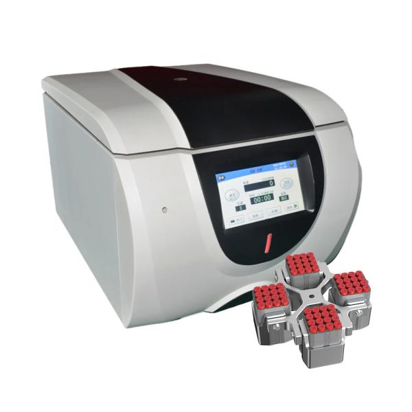 Low speed centrifuge for vacutainer automatic decapping centrifuge vaccum blood tube centrifuge