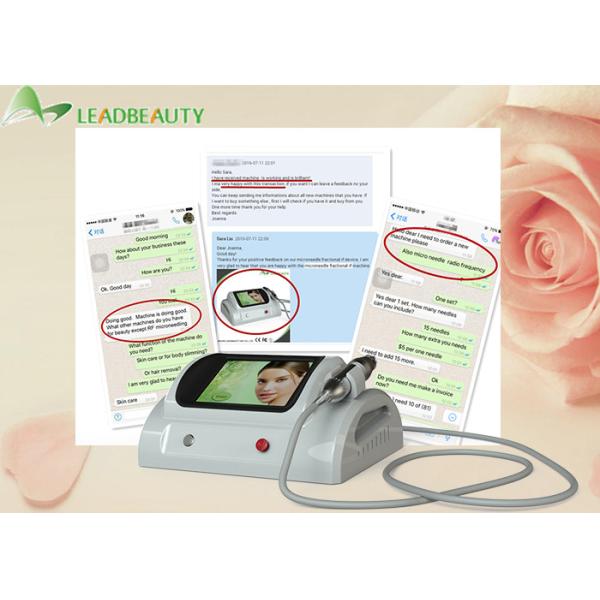 Professional Microneedle Fractional RF Facial 5MHZ RF frequency skin rejuvenation for spa use