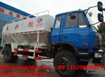 RHD electronic discharging Dongfeng 4x2 10-15m3 Bulk Powder Feed Transport Truck