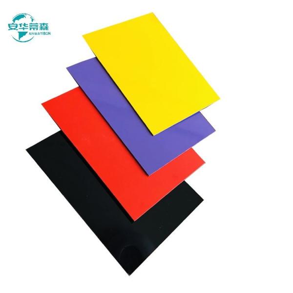 2-6mm 8x4 Glossy PE/PVDF Coated ACM ACP Aluminium Composite Panel, ISO9001 Certified