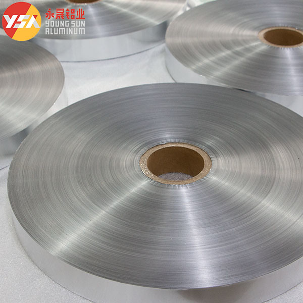 AL+PET Laminating Film Slitting For Flexible Duct Raw Material