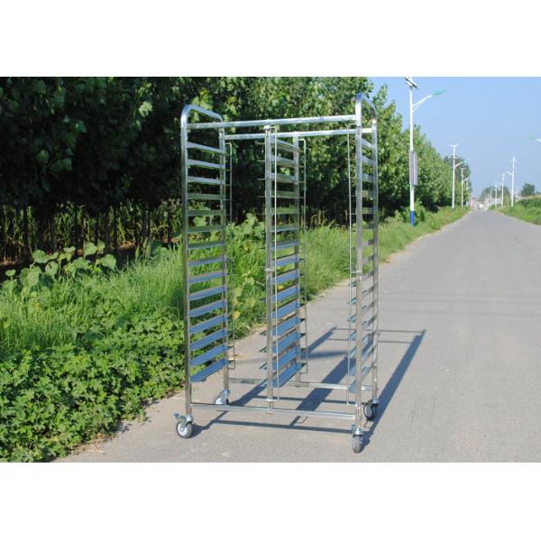 Custom 304 Grade 1.5mm Ss Food Trolley Alkali Resistant