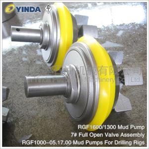 China RGF1600/1300 Mud Pump Valve 7# Full Open Valve Assembly RGF1000-05.17.00 on sale