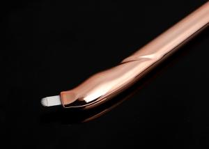 Cheap Champagne Fox Eyebrow Microblading Tattoo Gun Pen 9 , 12 , 14 , 18U Blade for sale