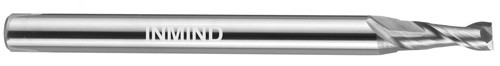 Mico Milling Machine Tools , 0.2 mm 2 Flute TiSiN Coating Carbide Milling Cutters