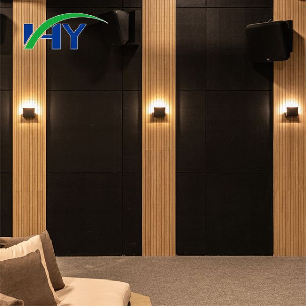Custom Fenestration PET Acoustic Panels For Open Plan Reception