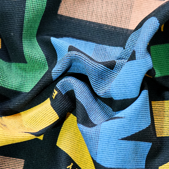 Breathable Logo Custom Printing Fabric 100% Polyester Tricot Fabric