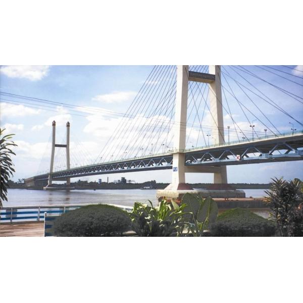 Suspension Deck Cable Stay Bridges Permanent With Straight Cables