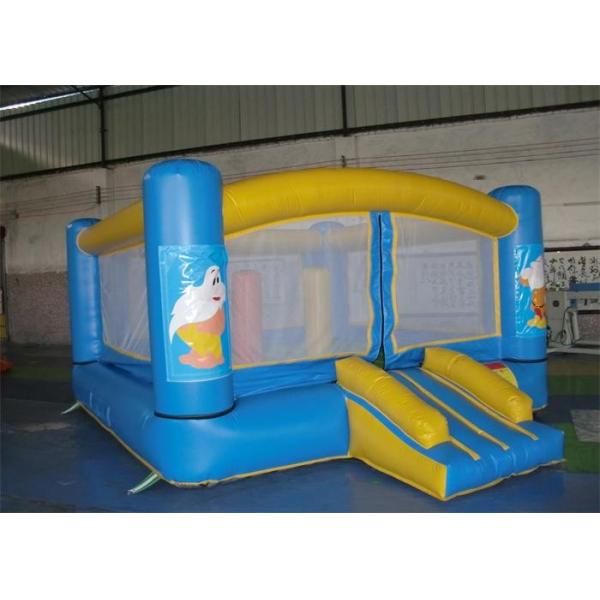 Blue Color Inflatable Bouncer , Mini Inflatable Body Bouncers For Kid