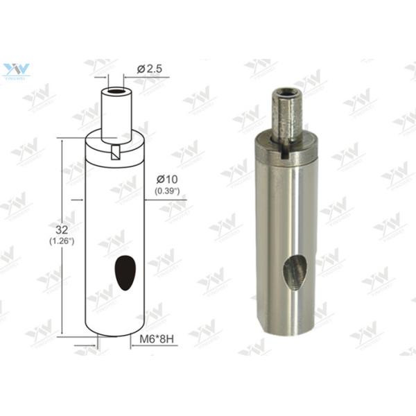 M6 Internal Thread Lock Cable Grippers With Nickel Chrome Color Plating