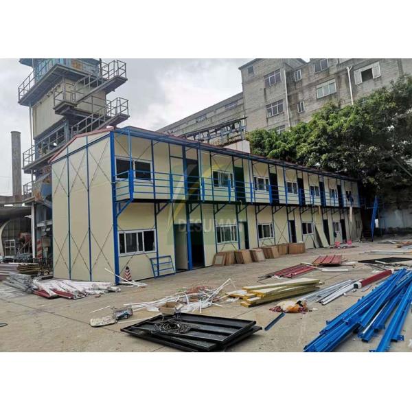 Fireproof Galvanized Steel Structure K Type Prefabricated House Building