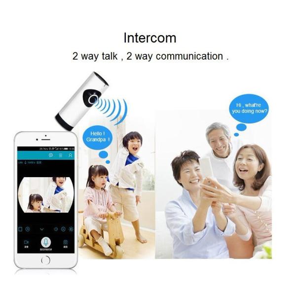 EC2 Mini 180° Panorama Camera Wireless WIFI P2P IP Night Vision Home Security Surveillance iOS/Android APP Control